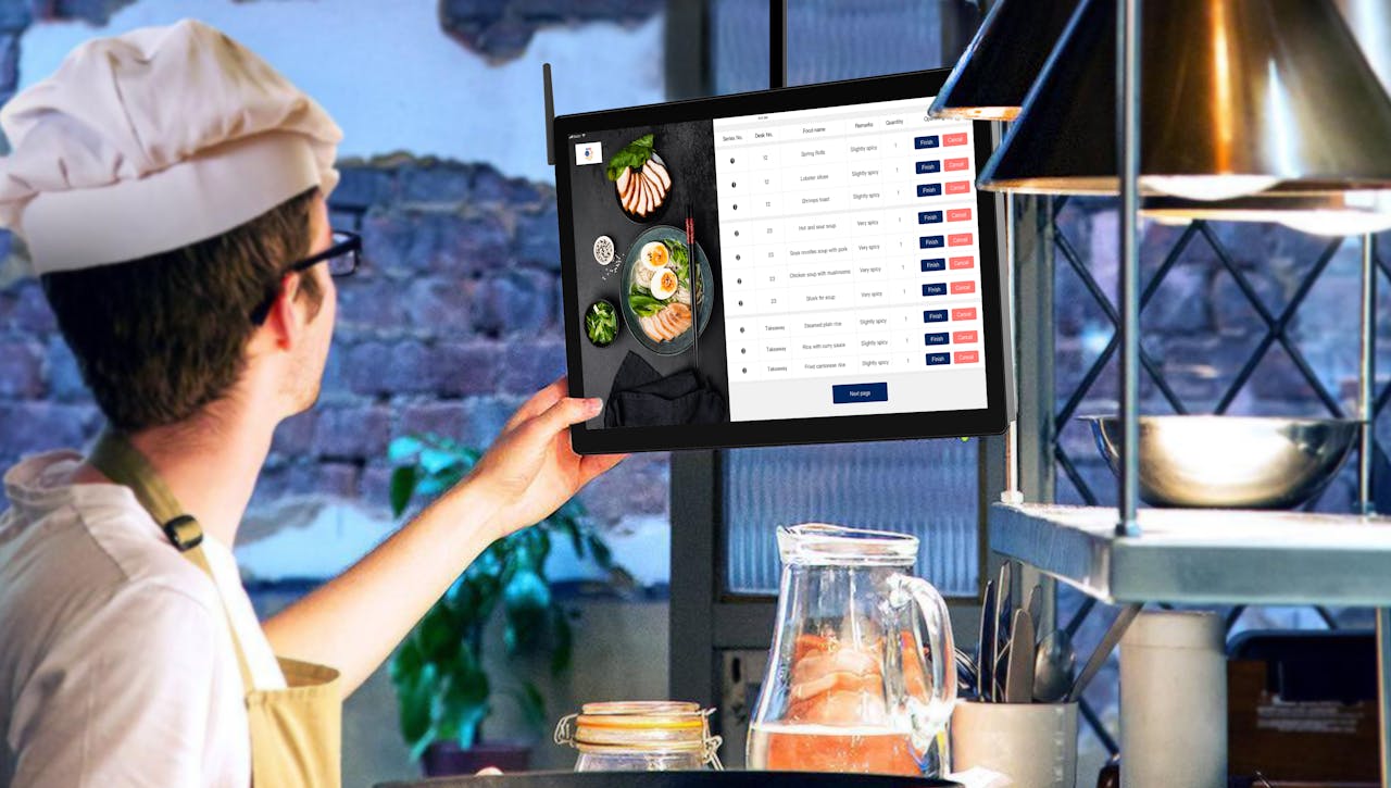 Orders Go Straight to Your Kitchen